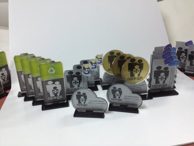 Troféus em Acrilico