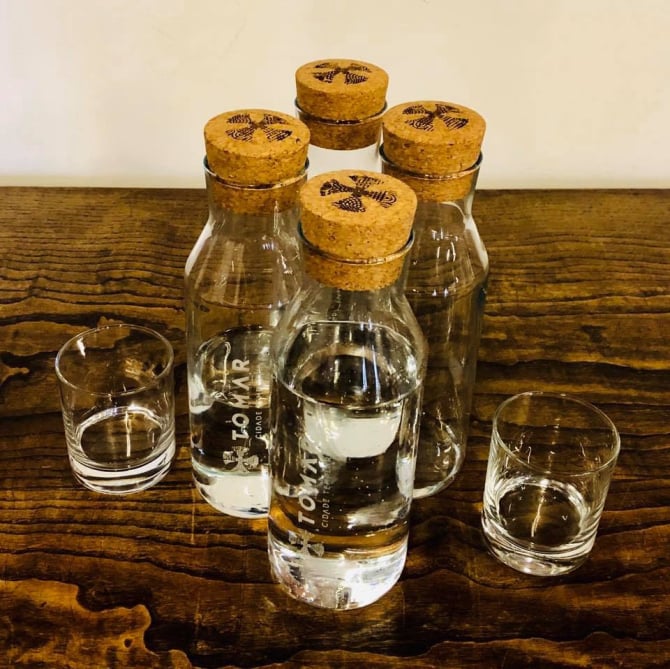 Garrafas vidro personalizadas