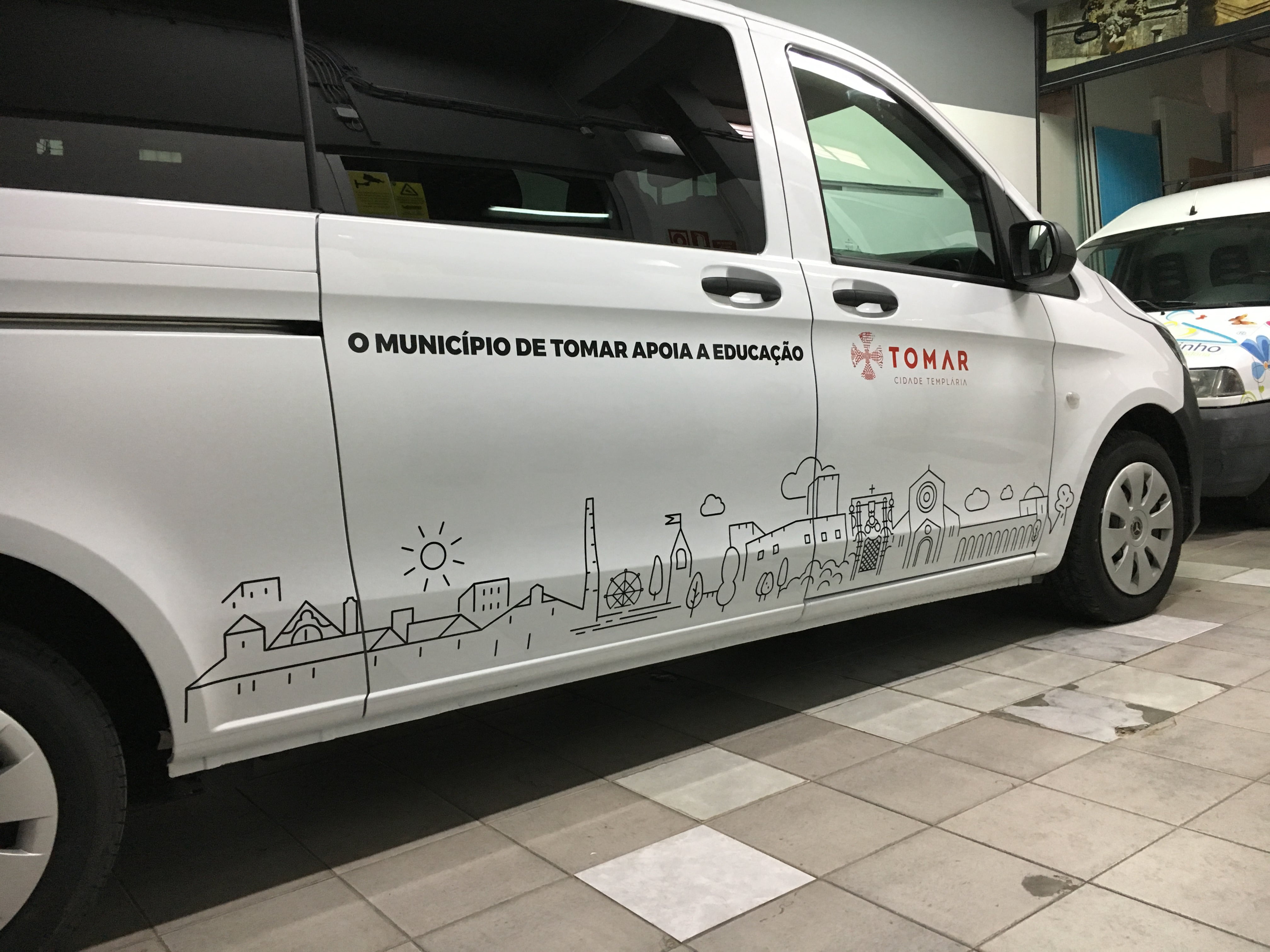 Decoração de viatura